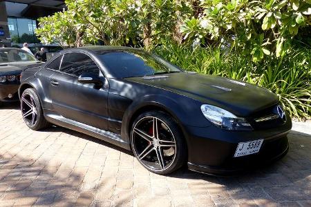 Mercedes SL65 AMG Black Series - F1 Abu Dhabi 2014 - Carspotting