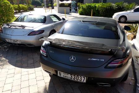 Mercedes SLS AMG GT - F1 Abu Dhabi 2014 - Carspotting