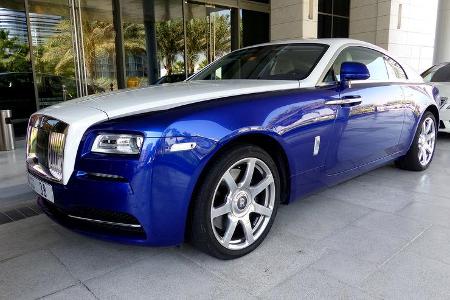 Rolls Royce Wraith - F1 Abu Dhabi 2014 - Carspotting