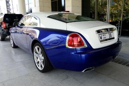 Rolls Royce Wraith - F1 Abu Dhabi 2014 - Carspotting