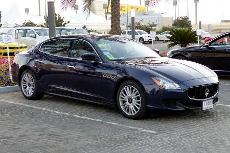 Maserati Quattroporte - F1 Abu Dhabi 2014 - Carspotting
