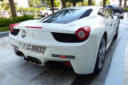 Ferrari 458 - F1 Abu Dhabi 2014 - Carspotting