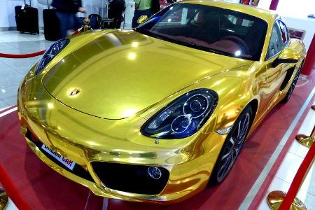 Porsche Cayman - F1 Abu Dhabi 2014 - Carspotting