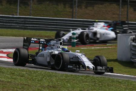 Felipe Massa - Valtteri Bottas - Williams - GP Malaysia 2015 - Formel 1
