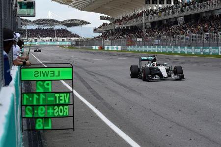 Lewis Hamilton - Mercedes - GP Malaysia 2015 - Formel 1