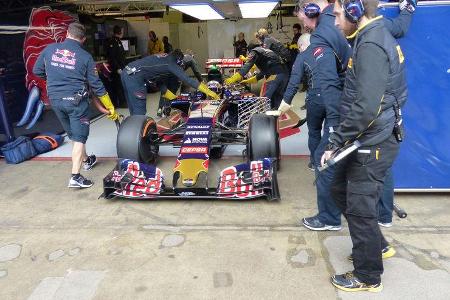 Carlos Sainz - Toro Rosso Formel 1-Test - Barcelona - 26. Februar 2015
