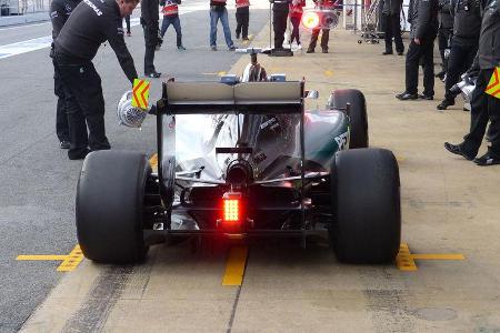 Lewis Hamilton - Mercedes - Formel 1-Test - Barcelona - 26. Februar 2015