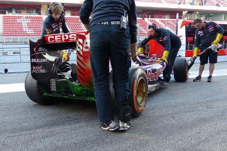 Carlos Sainz - Toro Rosso Formel 1-Test - Barcelona - 26. Februar 2015