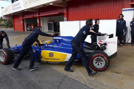 Marcus Ericsson - Sauber - Formel 1-Test - Barcelona - 26. Februar 2015