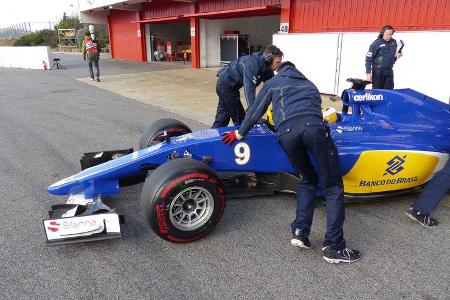 Marcus Ericsson - Sauber - Formel 1-Test - Barcelona - 26. Februar 2015