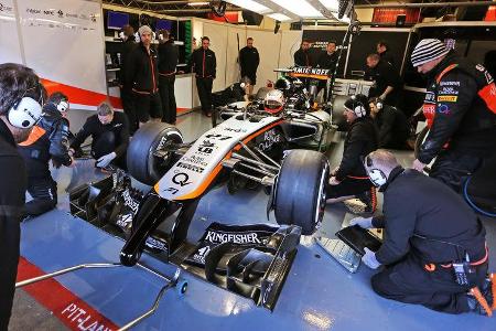 Nico Hülkenberg - Force India - Formel 1-Test - Barcelona - 22. Februar 2015