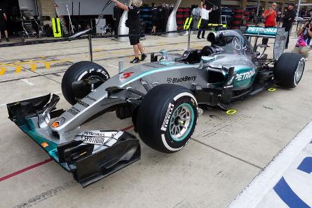 Mercedes - Formel 1 - GP USA - Austin - 22. Oktober 2015