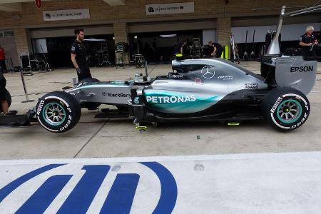 Mercedes - Formel 1 - GP USA - Austin - 22. Oktober 2015