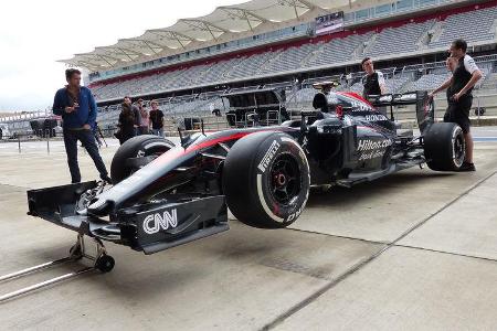 McLaren - Formel 1 - GP USA - Austin - 22. Oktober 2015