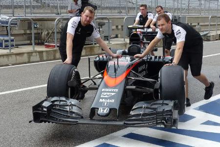 McLaren - Formel 1 - GP USA - Austin - 22. Oktober 2015