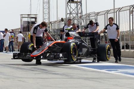 McLaren - Formel 1 - GP Bahrain - 18. April 2015