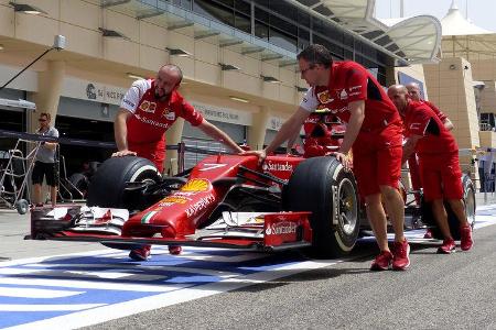 Ferrari - Formel 1 - GP Bahrain - Sakhir - 4. April 2014