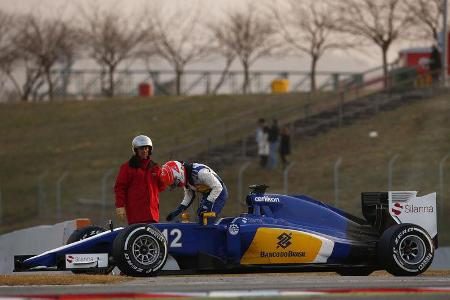 Felipe Nasr - F1-Test Barcelona - 2015