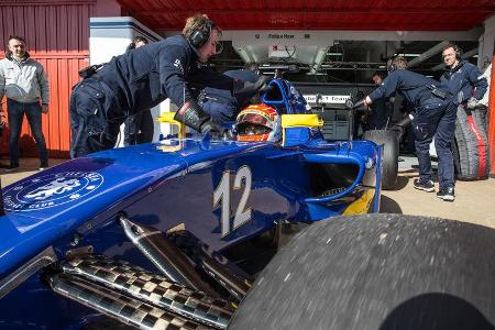 Felipe Nasr - F1-Test Barcelona - 2015