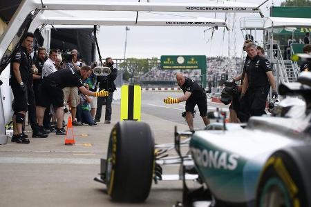 Nico Rosberg - Mercedes - Formel 1 - GP Kanada - Montreal - 5. Juni 2015