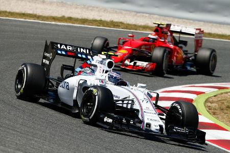 Valtteri Bottas - Williams - GP Spanien 2015 - Rennen - Sonntag - 10.5.2015