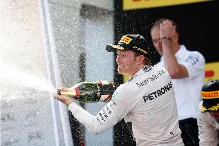 Nico Rosberg - Mercedes - GP Spanien 2015 - Rennen - Sonntag - 10.5.2015