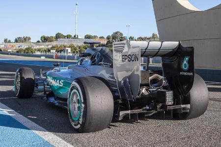 Mercedes - Barcelona-Test - Technik - Formel 1 2015