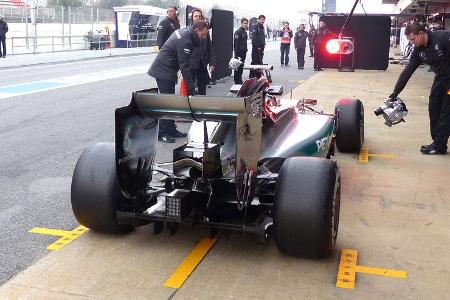 Mercedes - Barcelona-Test - Technik - Formel 1 2015