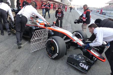 McLaren - Barcelona-Test - Technik - Formel 1 2015