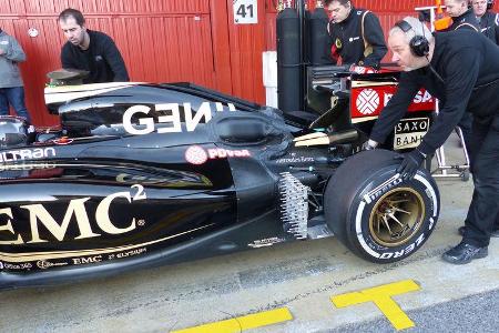 Lotus - Barcelona-Test - Technik - Formel 1 2015