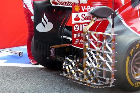 Ferrari - Barcelona-Test - Technik - Formel 1 2015