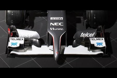 Sauber C33 - Nase - Jerez - 27. Januar 2014