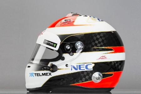 Adrian Sutil Helm - Sauber 2014