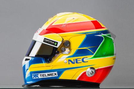 Esteban Gutierrez Helm - Sauber 2014
