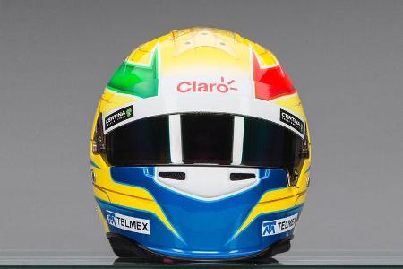Esteban Gutierrez Helm - Sauber 2014