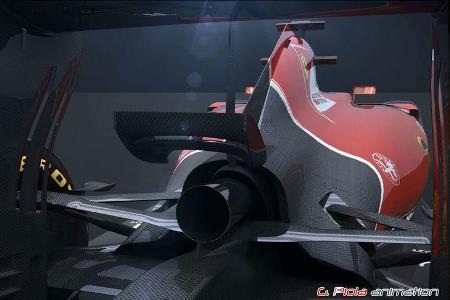 Formel 1 - F1 - Ferrari - Ferrari SF15-T - Piola Animation - GP Australien 2015