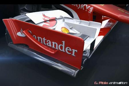 Formel 1 - F1 - Ferrari - Ferrari SF15-T - Piola Animation - GP Australien 2015