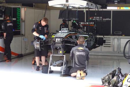 Force India - GP Österreich - Formel 1 - Freitag - 19.6.2015