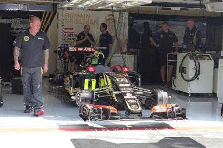 Lotus - GP Österreich - Formel 1 - Freitag - 19.6.2015