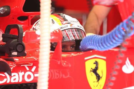 Sebastian Vettel - Ferrari - GP Österreich - Formel 1 - Freitag - 19.6.2015