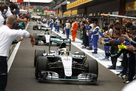 Lewis Hamilton - GP Belgien 2015
