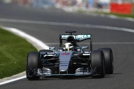 Lewis Hamilton - Mercedes - Formel 1 - GP Belgien - Spa-Francorchamps - 22. August 2015