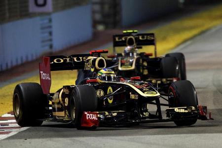Bruno Senna Renault GP Singapur 2011