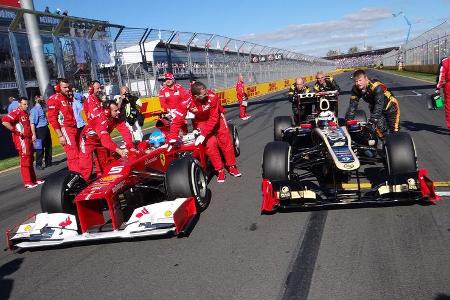Lotus Ferrari GP Australien 2012