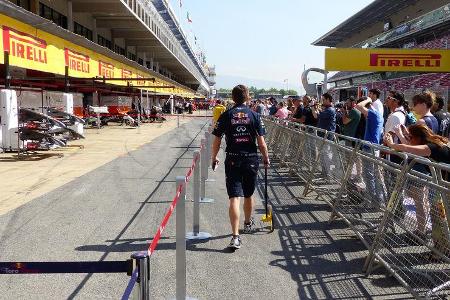 Boxengasse - Formel 1 - GP Spanien - Barcelona - 8. Mai 2014