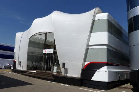 Sauber-Motorhome - Formel 1 - GP Spanien - Barcelona - 8. Mai 2014