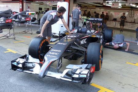 Sauber - Formel 1 - GP Spanien - Barcelona - 8. Mai 2014