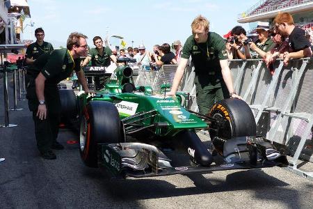 Caterham - Formel 1 - GP Spanien - Barcelona - 8. Mai 2014