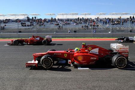 Alonso & Massa GP USA 2012