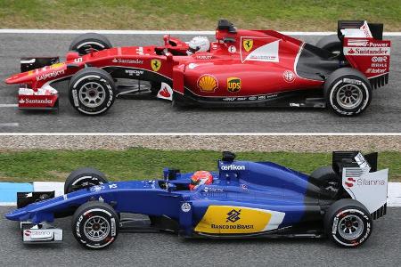 Sauber C32 - Technik-Check - Formel 1 - 2015